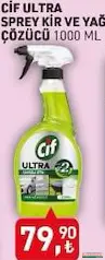 CİF ULTRA SPREY KİR VE YAĞ ÇÖZÜCÜ 1000 ML fiyat ve kampanya bilgisi